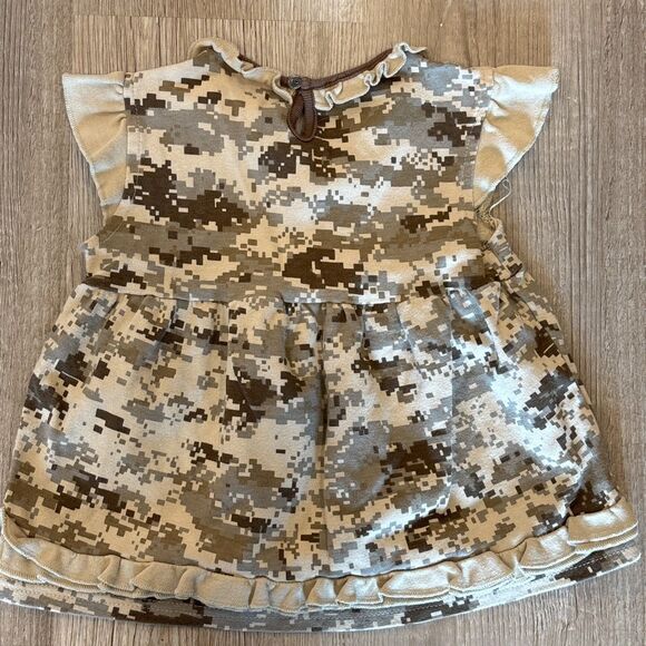 Tiny Trooper 6-9 months Camo Dress "Little Miss Semper FI" U.S. Marine - Picture 5 of 5
